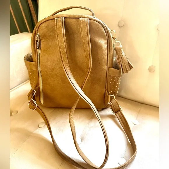 Tan Backpack - Picture 3 of 6